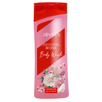 Jovees Rose Body Wash |Refreshing fragrance of Rose & Chamomile 300ml