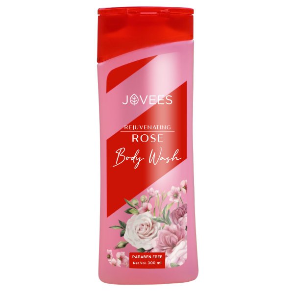 Jovees Rose Body Wash |Refreshing fragrance of Rose & Chamomile 300ml