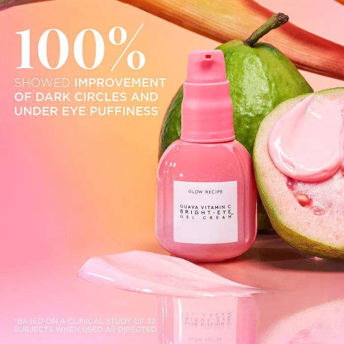 Glow Recipe Guava Vitamin C Bright-Eye Gel Cream (15ml)