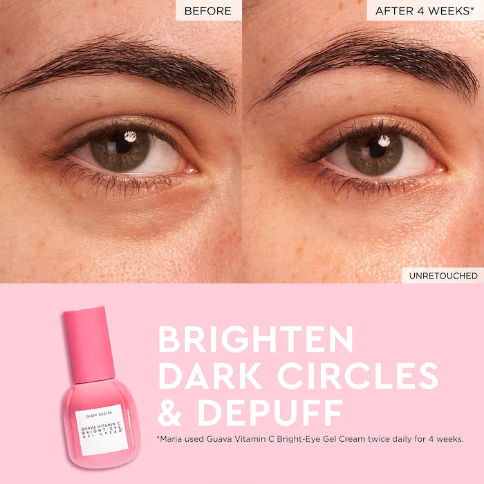 Glow Recipe Guava Vitamin C Bright-Eye Gel Cream (15ml)