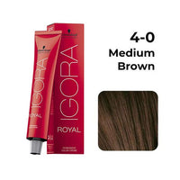 Schwarzkopf Professional Igora Royal Permanent Color Creme (4-0 Medium Brown)