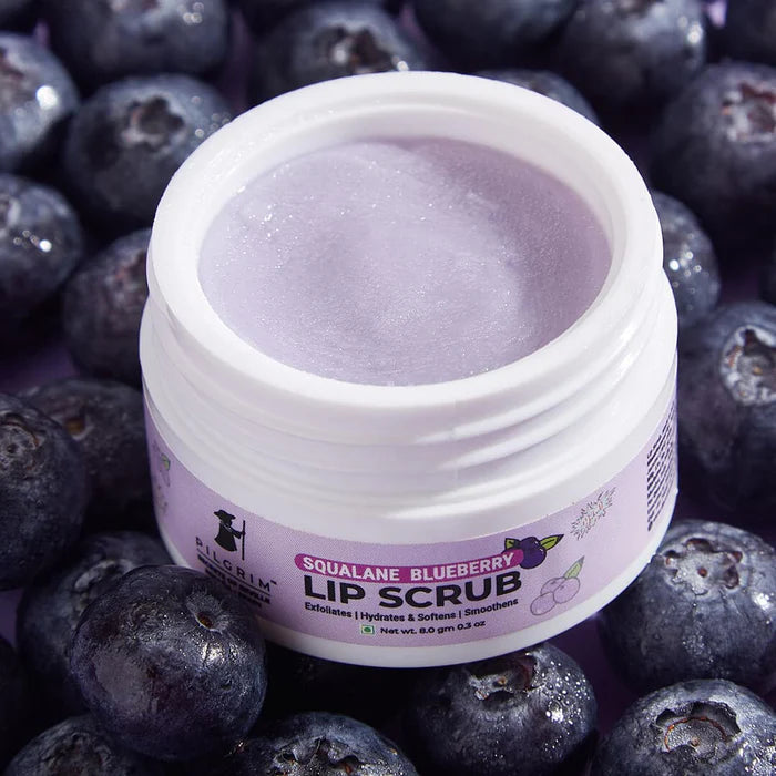 PILGRIM Squalane Blueberry Lip Scrub 8g