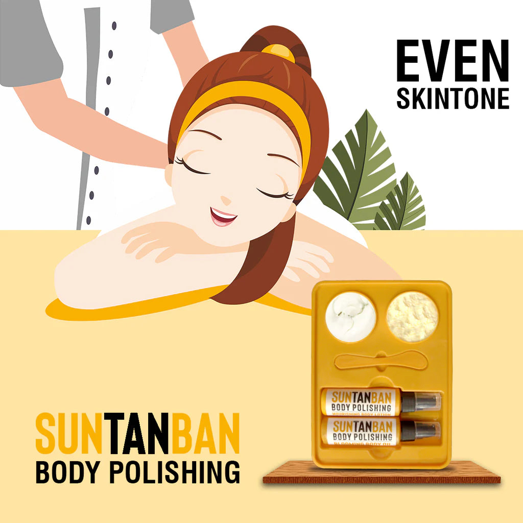 SKINSYRUP PROFESSIONAL SUNTANBAN BODY POLISHING KIT