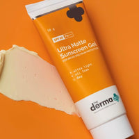 The Derma co Ultra Matte Sunscreen Gel - 50g Prevents Sun Damage | SPF 60 PA+++