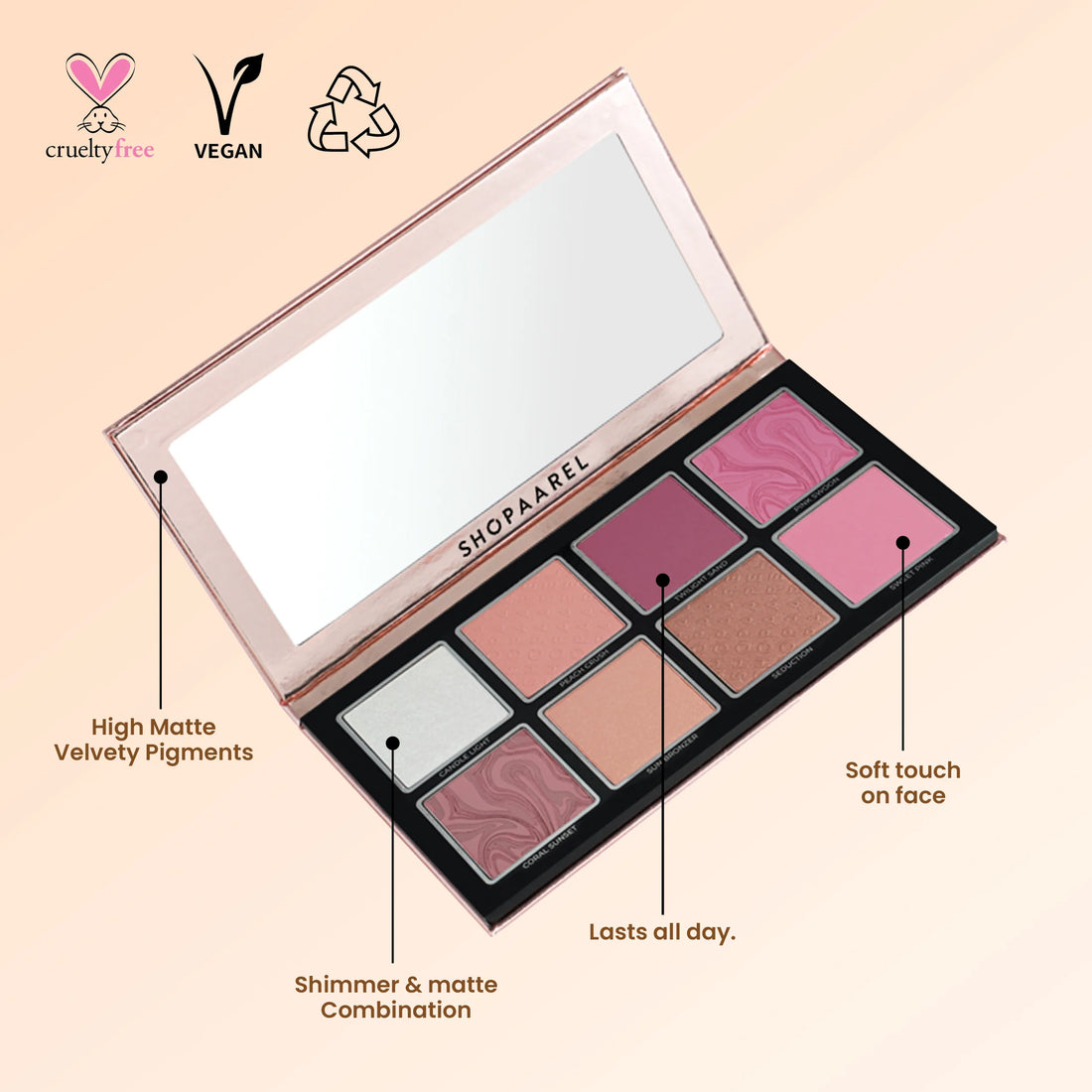 Shopaarel Big Bang - Blusher palette