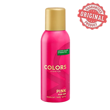 United Colors Of Benetton Deodorant Body Spray Pink For Her 150ml