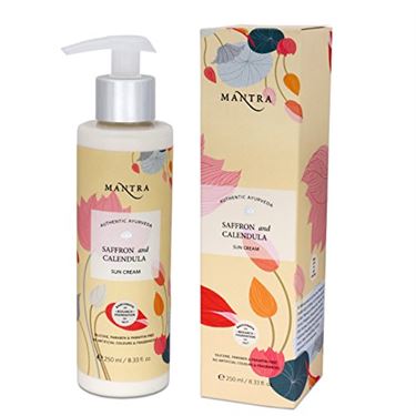 Mantra saffron and calendula sun cream 250ml