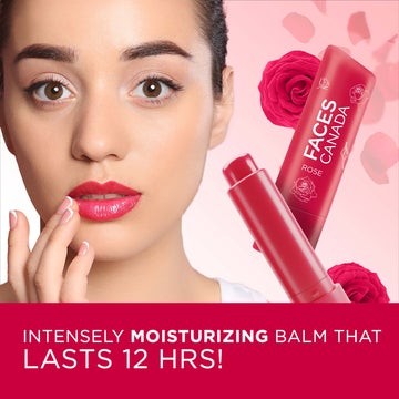 Faces Canada Lip Balm Rose Petal 12Hrs Moisture Spf 15