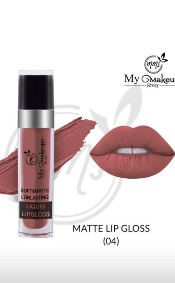 My Makeup Story Soft Matte Long Lasting Liquid Lipgloss LL04 5ml