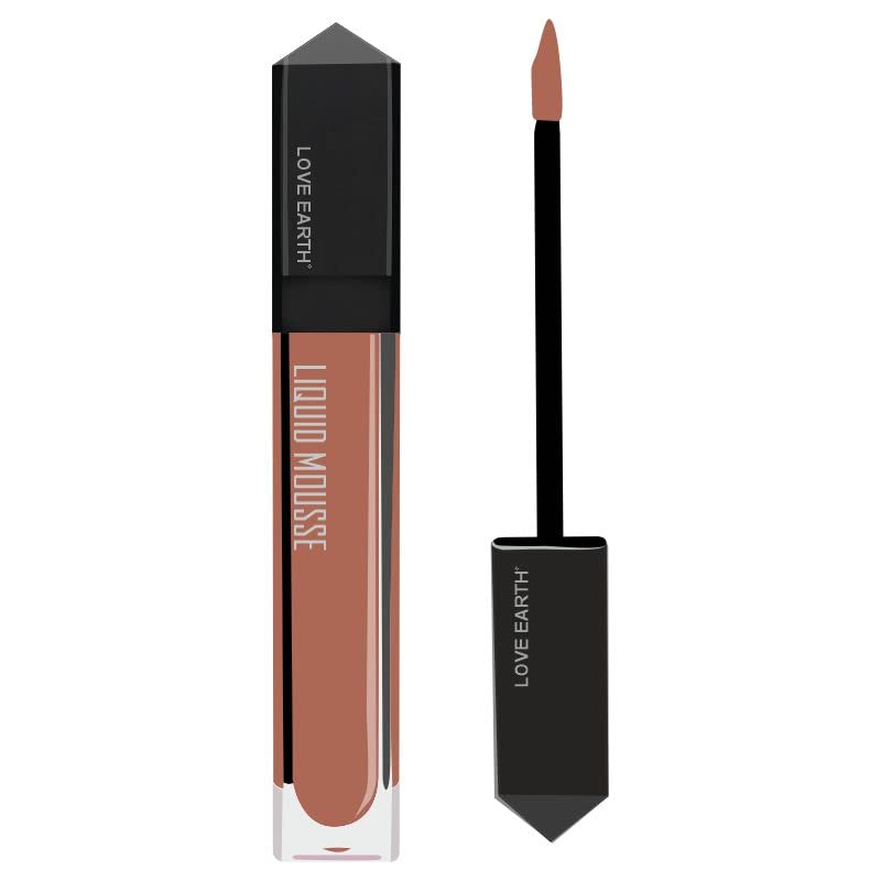 LOVE EARTH LIQUID MOUSSE LIPSTICK BOTTOMLESS MIMOSAS 6ML