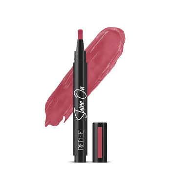 RENEE Shine On Lip Lacquer, Long Lasting, Lightweight, Non-Drying & Nonsticky Liquid Lipstick with High Gloss Intense Color & Glassy Shine 1.8ml