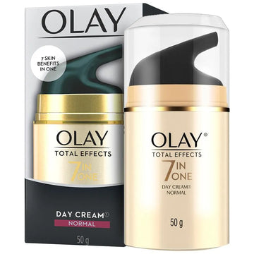 Olay Total Effects 7 In One Day Cream - Normal Hydrates & Moisturises The Skin, Minimises Pores, 50 g