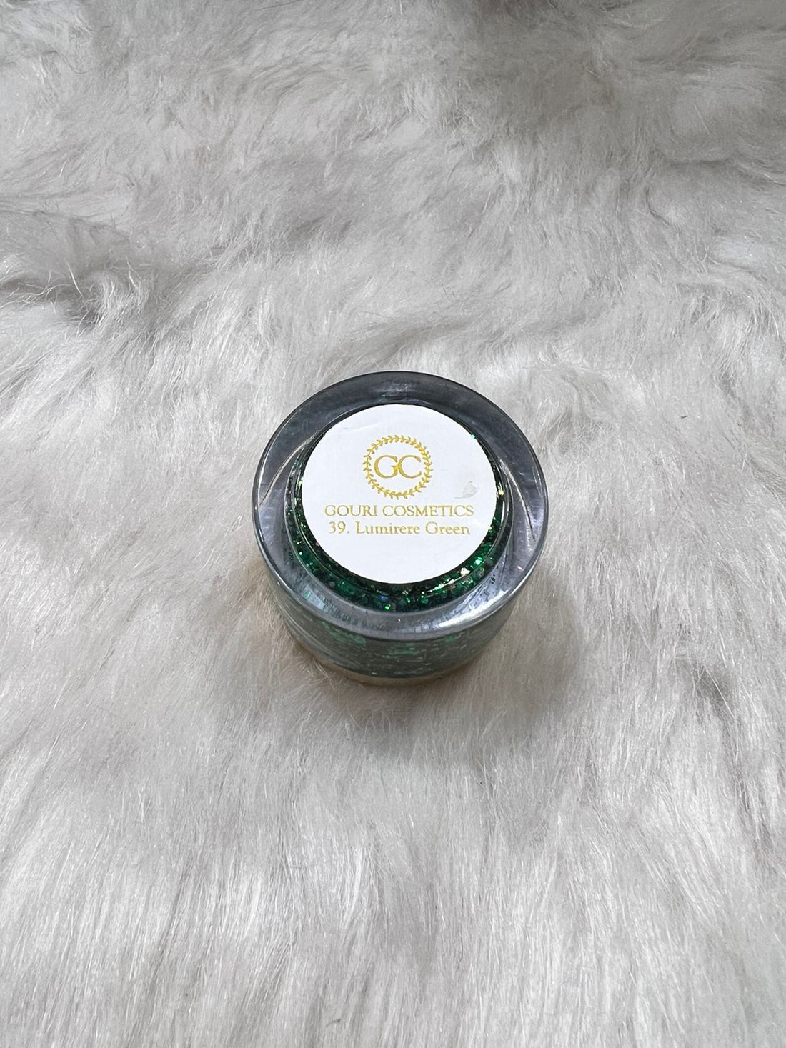 Gouri Cosmetics Hair Glitter 39. Lumirere Green