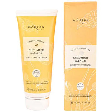 Mantra Herbal Cucumber & Aloe Skin Soother Face Wash 100ml