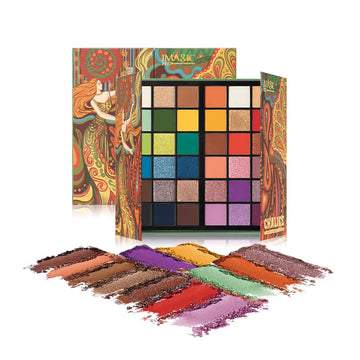 Imagic Professional cosmetic CHALICE 36 COLOR EYESHADOW PALETTE 30.8 gram, Eyeshadow Matte Shimmer Make up Palette Highly pigmented colorful powder eyeshadow palette