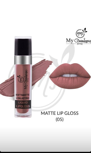 My Makeup Story Soft Matte Long Lasting Liquid Lipgloss LL05 5ml