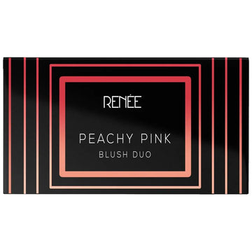 RENEE Peachy Pink Blush Duo Pallette, 8 g (2 pcs x 4 g each)