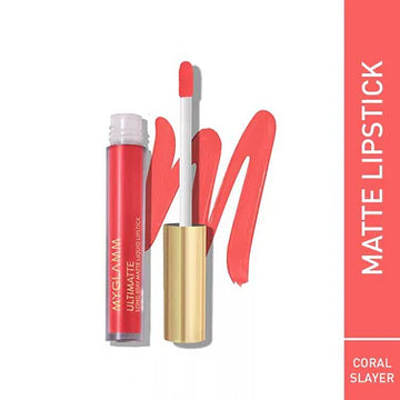 MyGlamm 03 Coral Slayer Ultimatte Long Stay Matte Liquid Lipstick 2.5Ml
