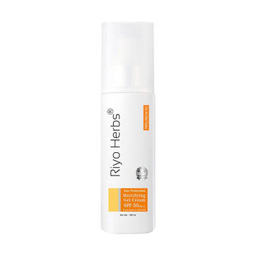 Riyo Herbs Sun Protection Cream Mattifying Gel Cream Based Formula With UVA/UVB Rays, Non-Greasy &amp; Sweat Proof Cream for Face &amp; Body, No Harmful...