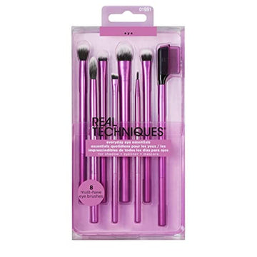 Real Techniques Everyday Eye Essentials Set 8 Pieces..