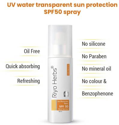 Riyo Herbs Sun Protection Spray Spf 50 100ml