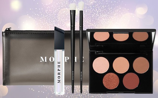 Morphe Whoa Lala Lip &amp; Eye Set +Bag Coffret De Produits