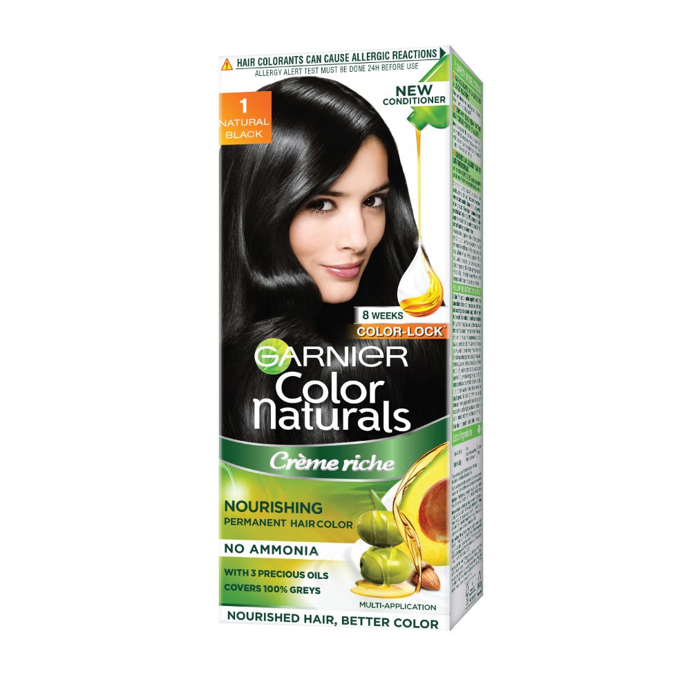 Garnier Color Naturals Creme Riche 1 Natural Black