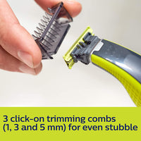 Philips The Power Of 3 Style Trim And Shave One Blade