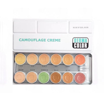 Derma Color Camouflage Creme Palette With 12 Shade Delhi 1