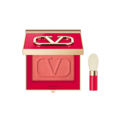 VALENTINO Eye2 Cheek Dual Use Blush &amp; Eye Shadow 06 Call Me Coral 3.6g