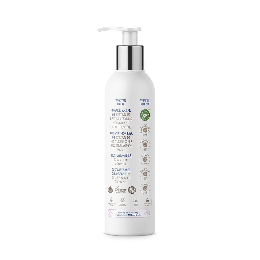 The Moms Co Natural Baby Shampoo With Oragnic Aragan oil 200ml