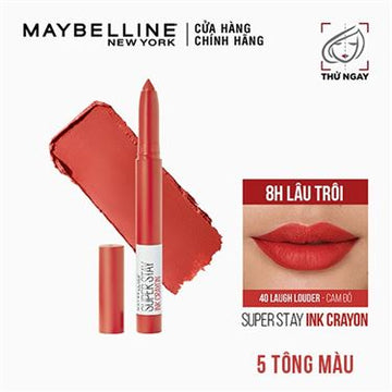 Maybelline New York Super Stay Ink Crayon Lipstick 40 1.2g