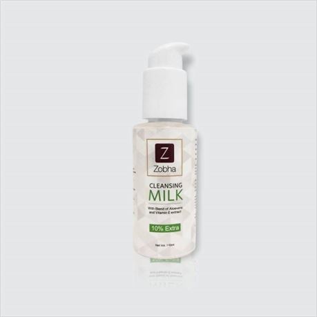 Zobha Cleansing Milk With Blend Of Aloevera And Vitamin E Extract 110ml