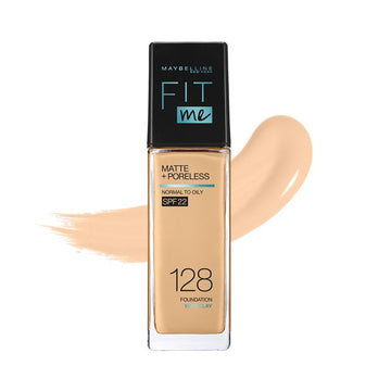 Maybelline Fit Me Matte Poreless Normal To Oily SPF 22 Foundation 128