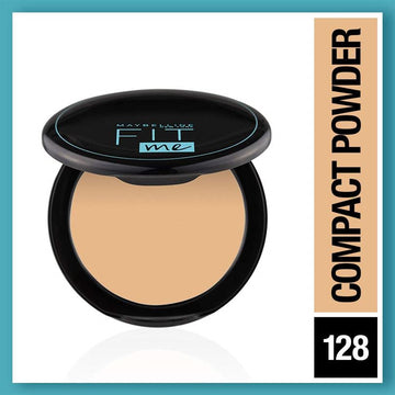 Maybelline New York Fit Me 12Hr Oil Control Compact 128 Warm Nude 8g