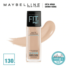 Maybelline Fit Me Matte Poreless Normal To Oily SPF 22 Foundation 130 Buff Beige