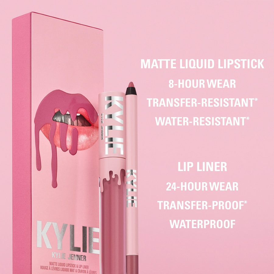 Kylie Jenner Matte Liquid Lipstick &amp; Lip Liner 701 Exposed Matte 3.00ml