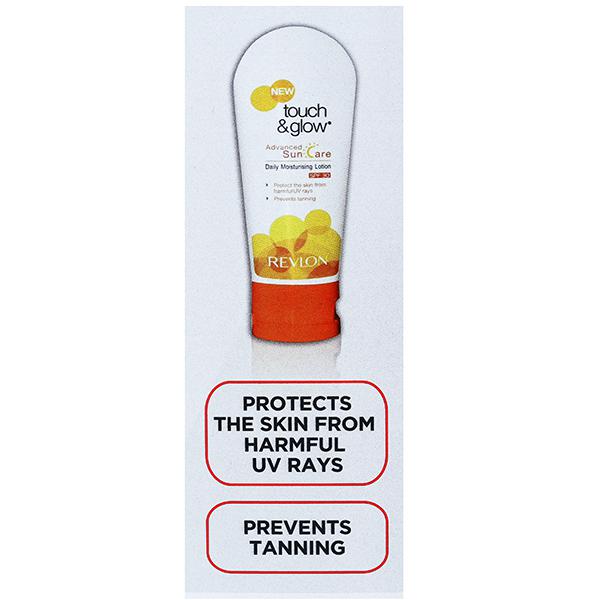 Revlon Top Speed Hair Color Natural Brown 60 (Free Revlon Touch &amp; Glow Spf 30 Sun Care Lotion 50 ml) (40 g + 40 g + 15 ml)