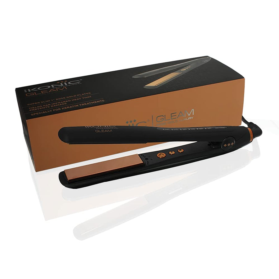 Ikonic Professional Gleam Rose Gold Straighteneri