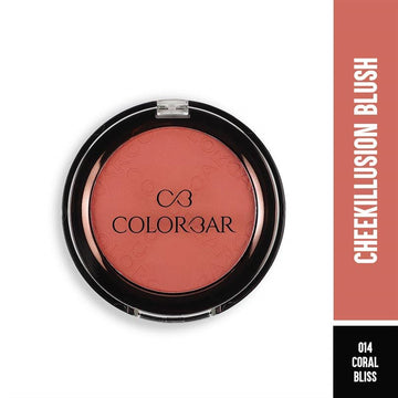 Colorbar Cheek Illusion Blusher New Coral Bliss 014 4g