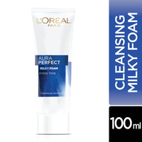 L’Oréal Paris Aura Perfect Milky Foam Facewash For Women |100 ml