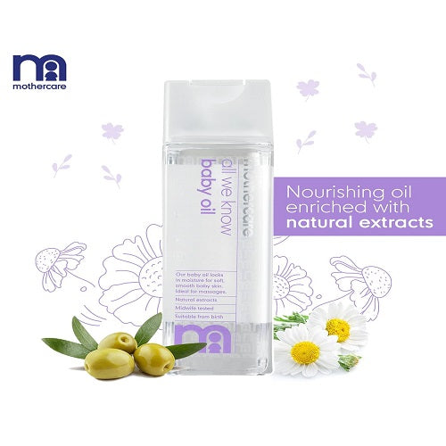 MotherCare All We Know Baby Oil 300ml – Mani Ram Balwant Rai