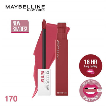 Maybelline New York Super Stay Matte Ink Liquid Lipstick, Initiator, 5ml