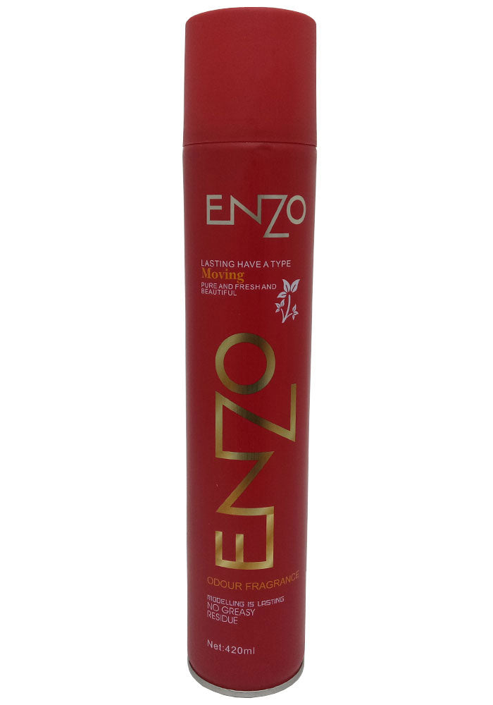 Enzo Odour Cherry Modelling is Lasting Hair Spray 420ml