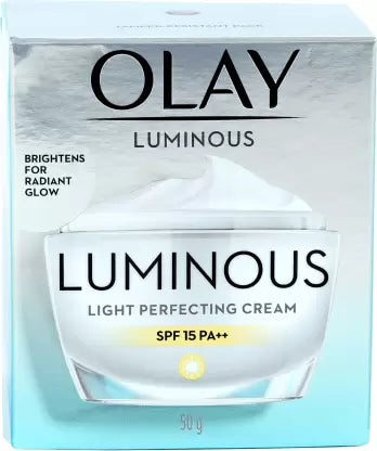 Olay luminous spf 15 light perfecting cream 50g