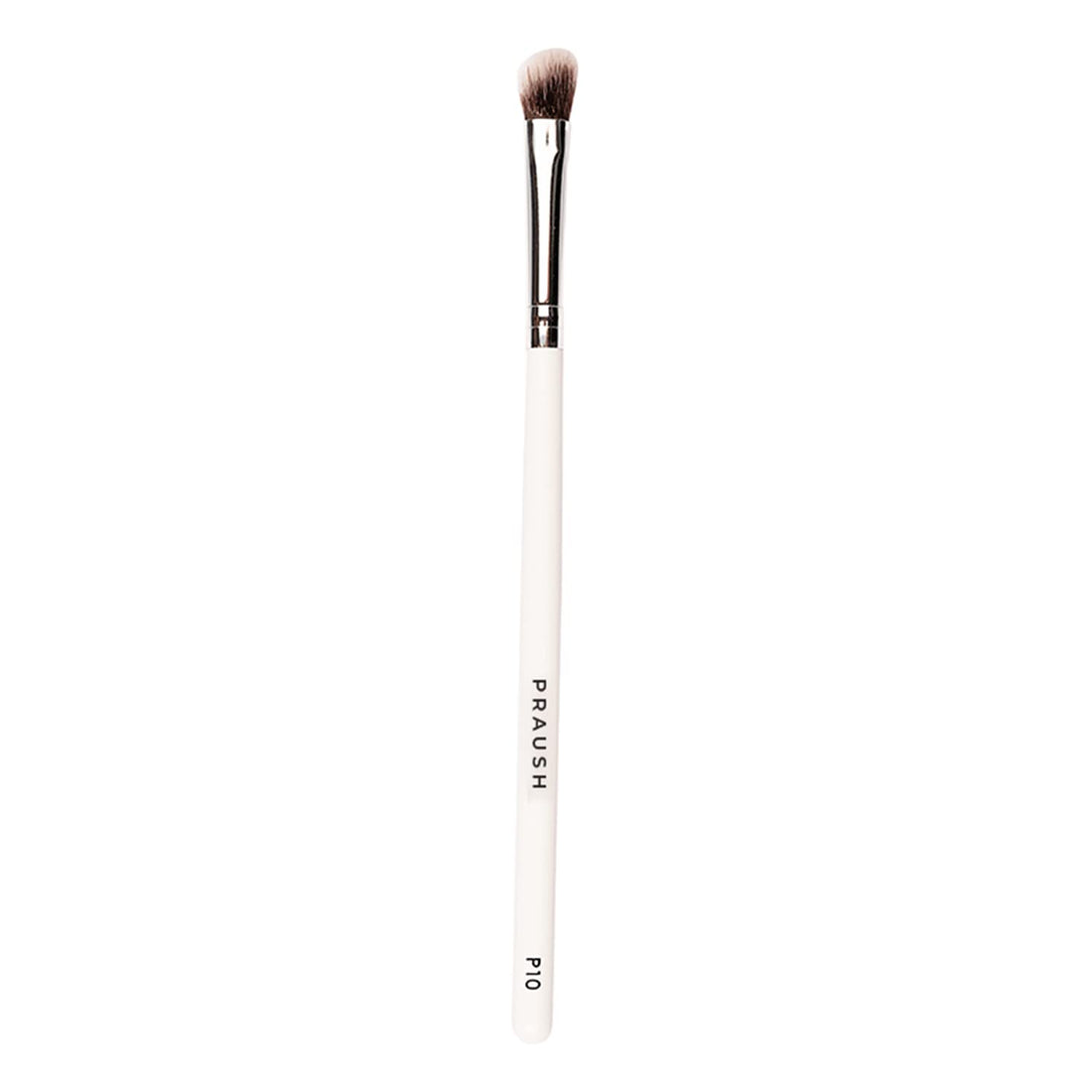 PRAUSH PROFESSIONAL ANGLED CREASE BLENDING/NOSE CONTOUR BRUSH  P10