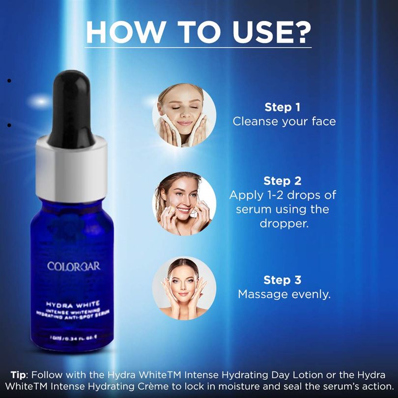 Colorbar Hydra White Anti Spot Serum For All Skin Types 10ml