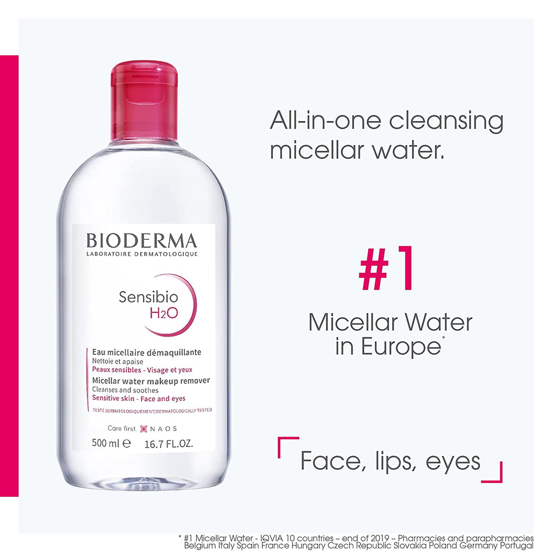 Bioderma Sensibio H2O 500ml