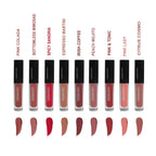 LOVE EARTH LIQUID MOUSSE MATTE LIPSTICK MINIATURE-PACK OF NINE 2ML Set-1