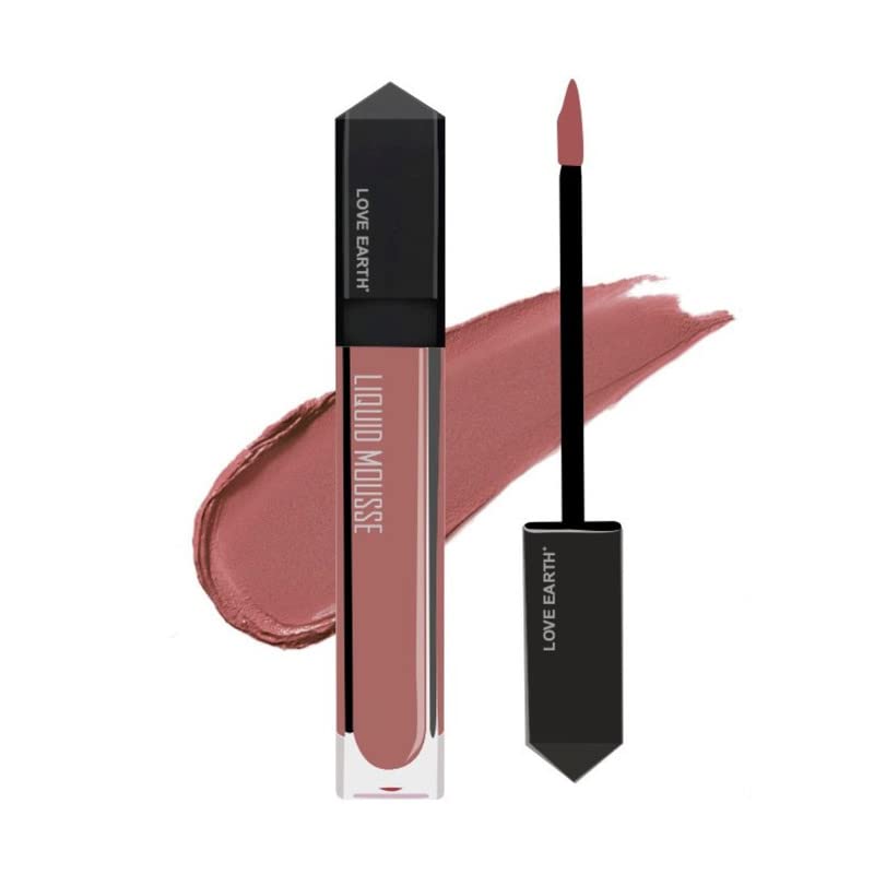 LOVE EARTH LIQUID MOUSSE LIPSTICK PINK LADY 6ML